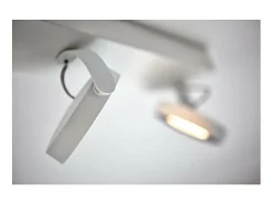Ledkia TechBrey Lámpara de Techo LED Regulable WarmGlow 4x4.5W PHILIPS Clockwork Transparente New