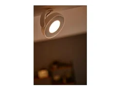 Ledkia TechBrey Lámpara de Techo LED Regulable WarmGlow 4x4.5W PHILIPS Clockwork Transparente New