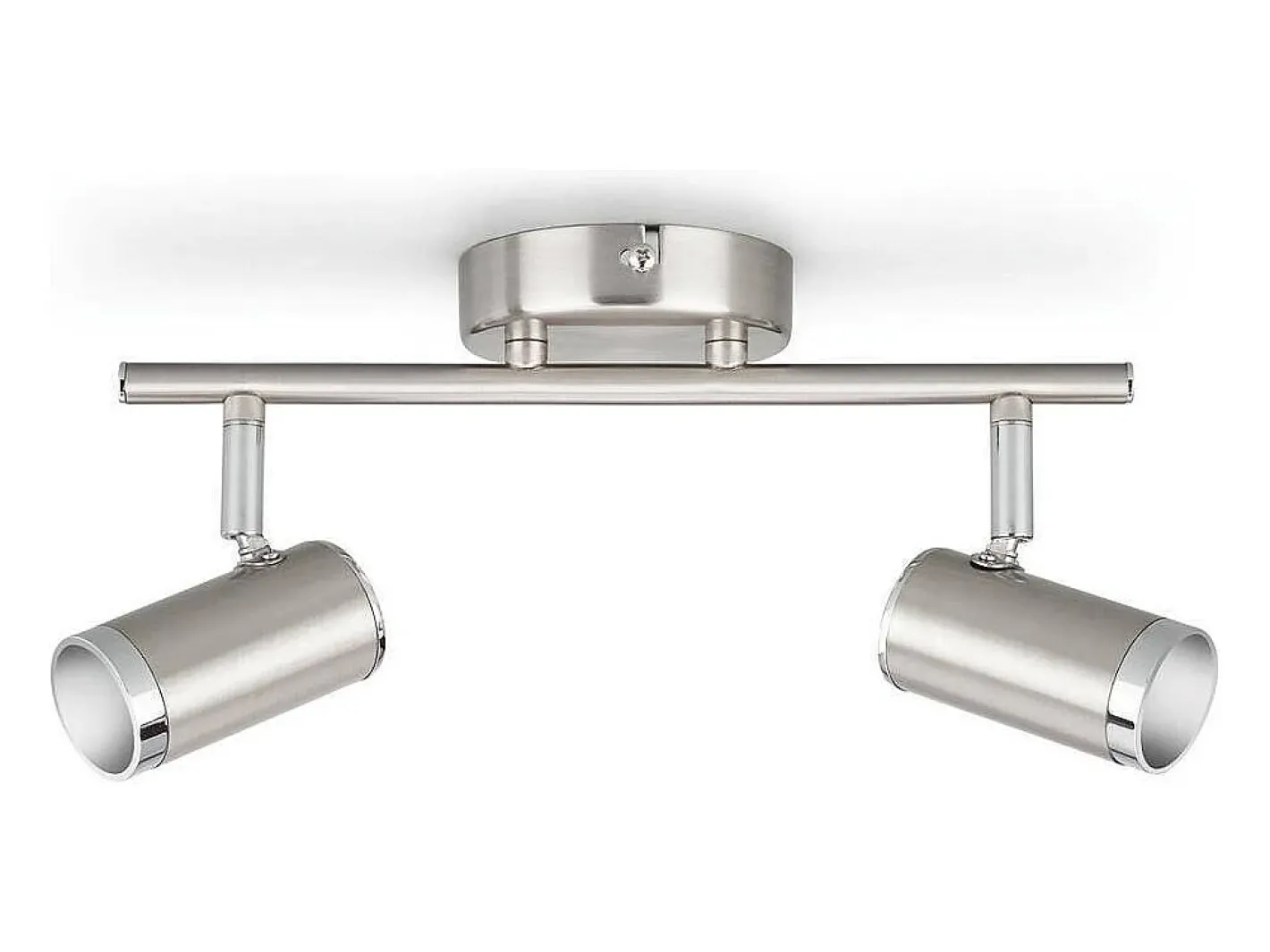 Best Ledkia TechBrey Lámpara de Techo LED 2 Focos PHILIPS Espimas 2x4.3W Transparente