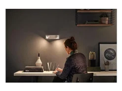 Ledkia Plafón-TechBrey Lámpara de Techo LED Regulable WarmGlow 2 Focos 2x4.5W PHILIPS Star Transparente