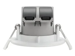 Best Ledkia TechBrey Pack de 3 Unidades Foco Downlight LED Regulable 5W PHILIPS Dive Corte Ø 70 mm Transparente