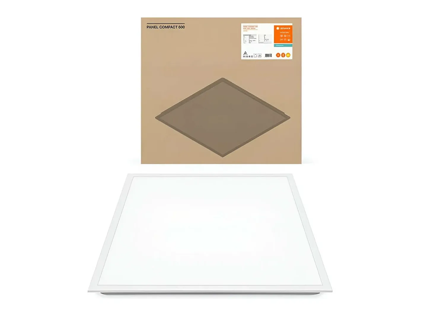 Discount Ledkia TechBrey Panel LED 60x60 cm 33W 3630lm Compact 600 LEDVANCE Transparente