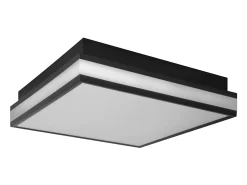 Ledkia Plafón-TechBrey Plafón LED 26W CCT 300x300 mm Cuadrado Smart+ WiFi ORBIS Magnet LEDVANCE 4058075572799 Negro