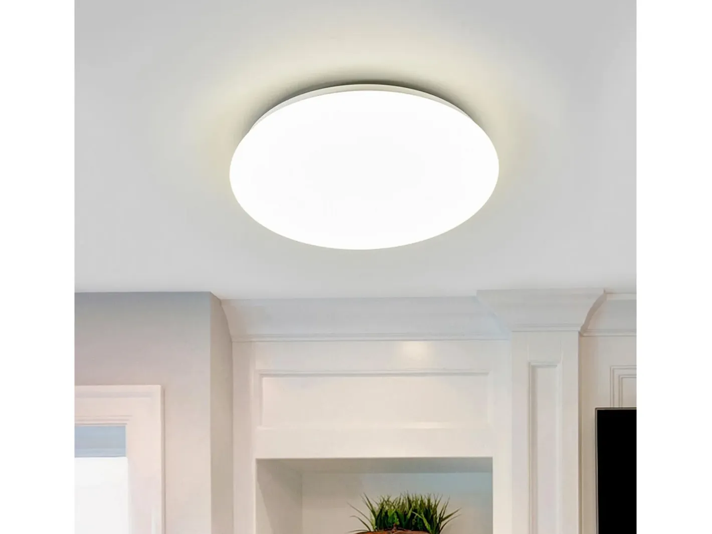 Ledkia Plafón-TechBrey Plafón LED 9.6W PHILIPS Suede Transparente