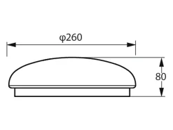 Online Ledkia TechBrey Plafón LED 12W PHILIPS CL253 Sensor de Movimiento Radar Transparente