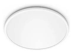 Ledkia Plafón-TechBrey Plafón LED 15W PHILIPS CL550 SuperSlim Regulable 3 Niveles Transparente