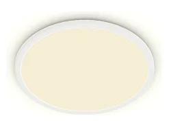 Ledkia Plafón-TechBrey Plafón LED 22W PHILIPS CL550 SuperSlim IP20 Regulable 3 Niveles Transparente