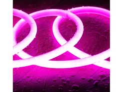 Ledkia TechBrey Tira LED Neón Regulable 220V BOBINA 50m Circular SFLEX14 8W/m Corte 100cm IP65 Transparente