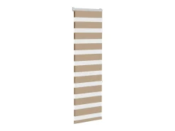 Ropa De Casa-Tejido para estor cebra color marrón arena ancho 45,9 cm poliéster Marru00f3n