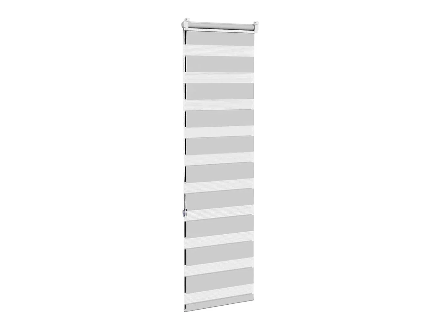 Sale Tejido para estor cebra claro ancho 35,9 cm poliéster Gris