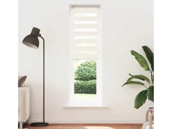 Ropa De Casa-Tejido para estor cebra jaspeado ancho 50,9 cm poliéster Beige
