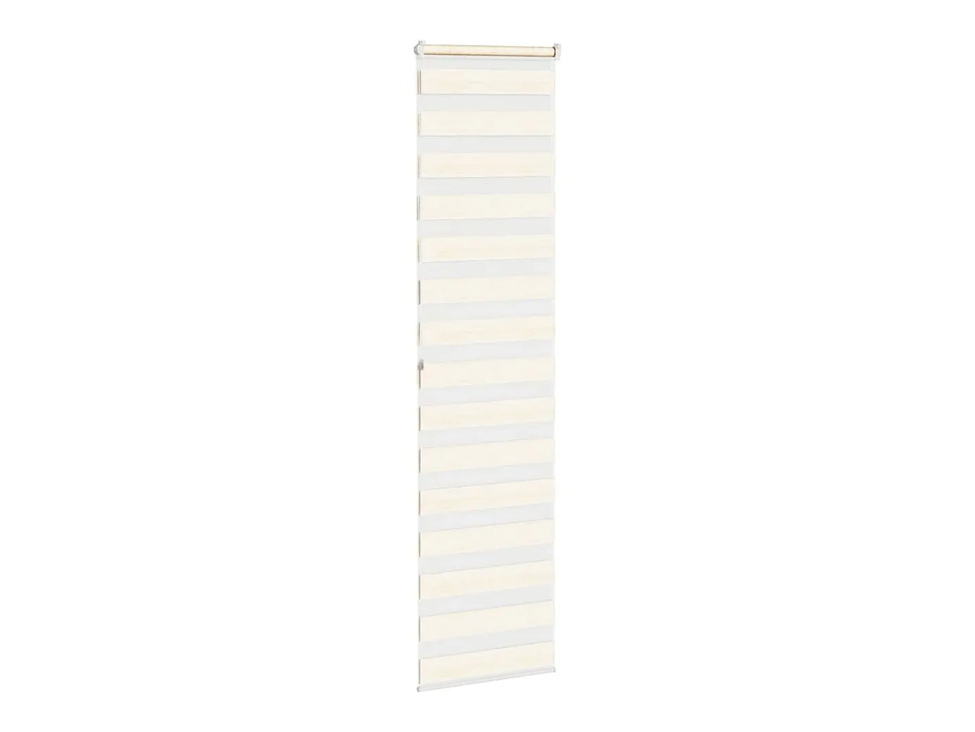 Ropa De Casa-Tejido para estor cebra jaspeado ancho 60,9 cm poliéster Beige