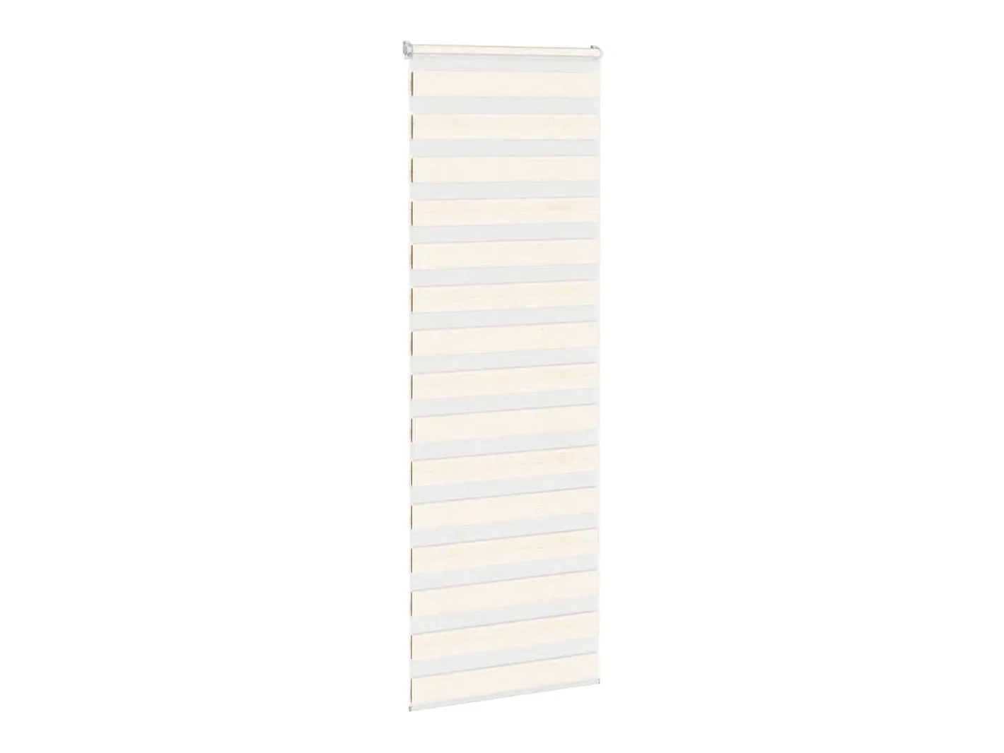 Ropa De Casa-Tejido para estor cebra jaspeado ancho 65,9 cm poliéster Beige