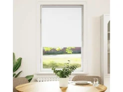 Hot Tejido para estor enrollable opaco ancho 65,7 cm poliéster Blanco