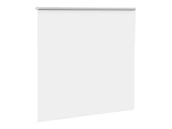 Tejido para estor enrollable opaco ancho 141,6 cm poliéster Blanco