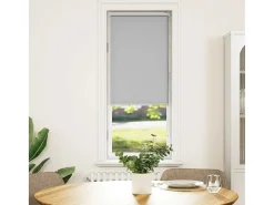 Ropa De Casa-Tejido para estor enrollable opaco ancho 50,7 cm poliéster Gris
