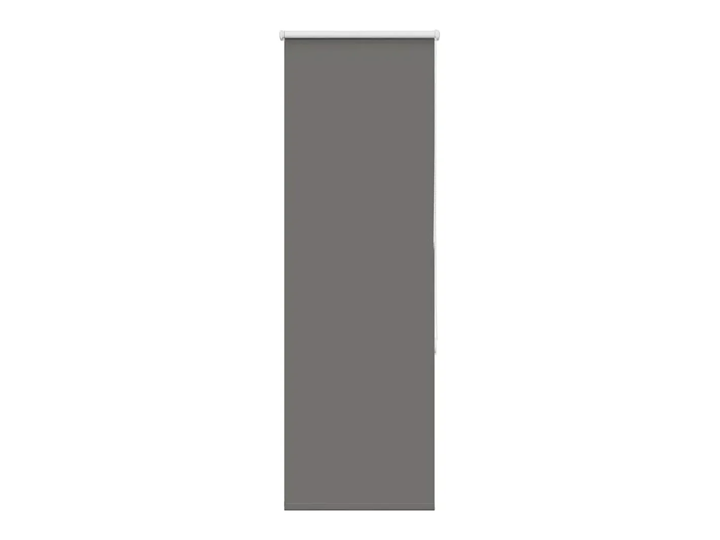 Online Tejido para estor enrollable opaco ancho 50,7 cm poliéster Gris