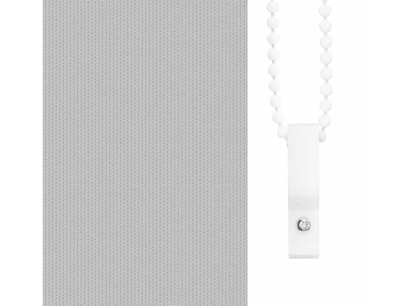 Tejido para estor enrollable opaco ancho 85,7 cm poliéster Gris Online