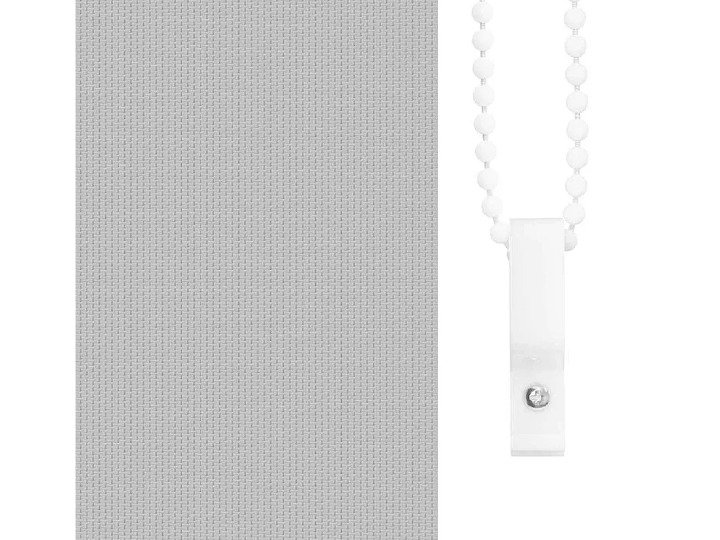 Tejido para estor enrollable opaco ancho 70,7 cm poliéster Gris New