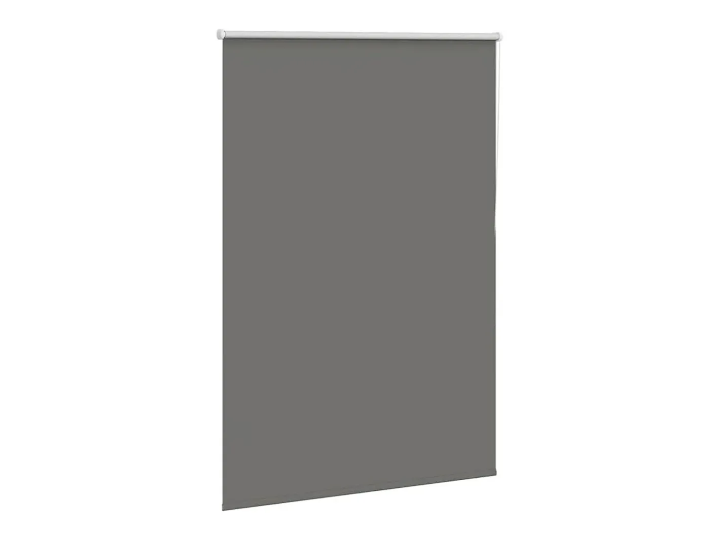 Tejido para estor enrollable opaco ancho 95,7 cm poliéster Gris New