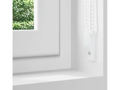 Tejido para estor enrollable opaco ancho 70,7 cm poliéster Gris Discount