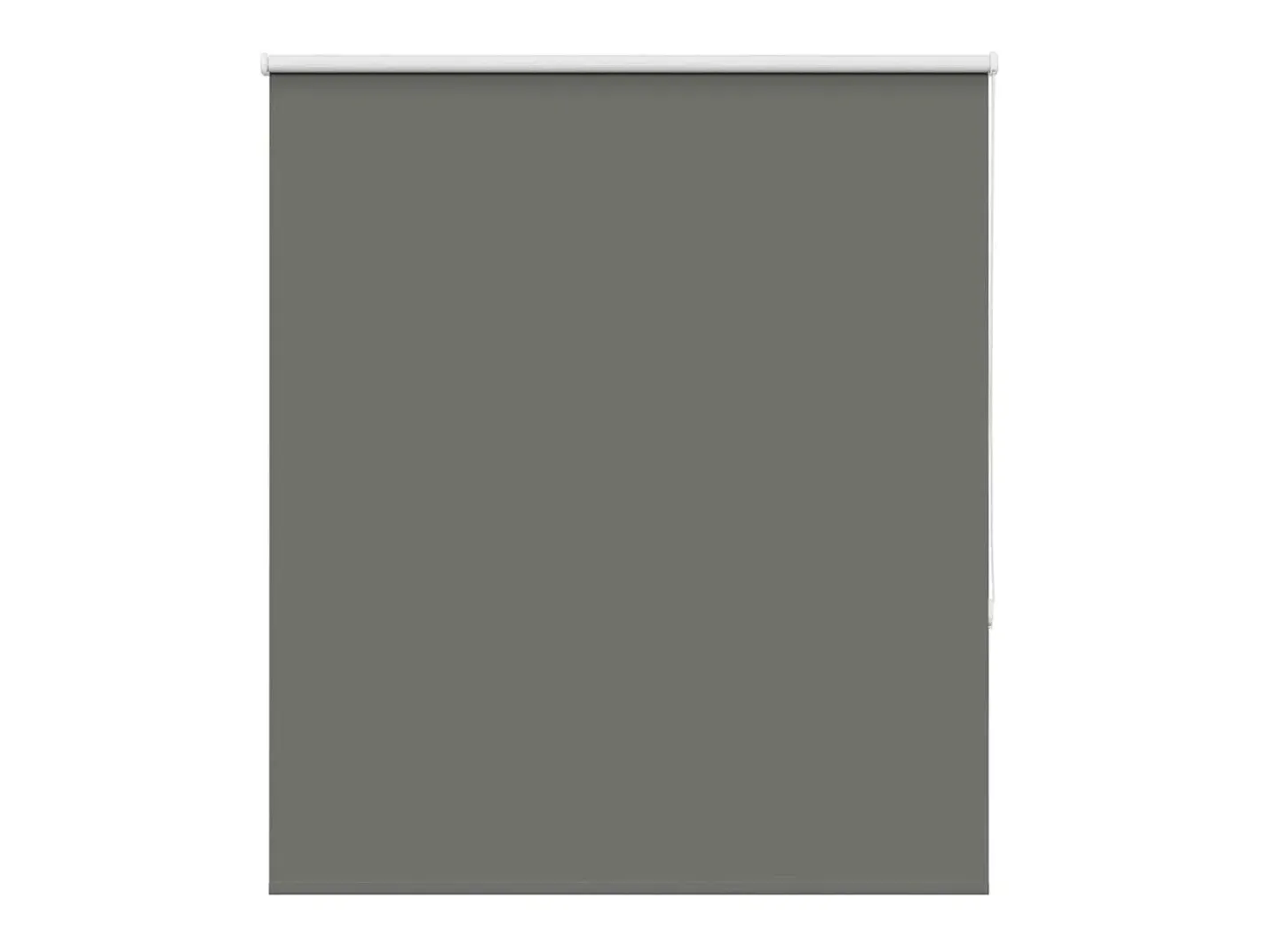 Ropa De Casa-Tejido para estor enrollable opaco ancho 121,6 cm poliéster Gris