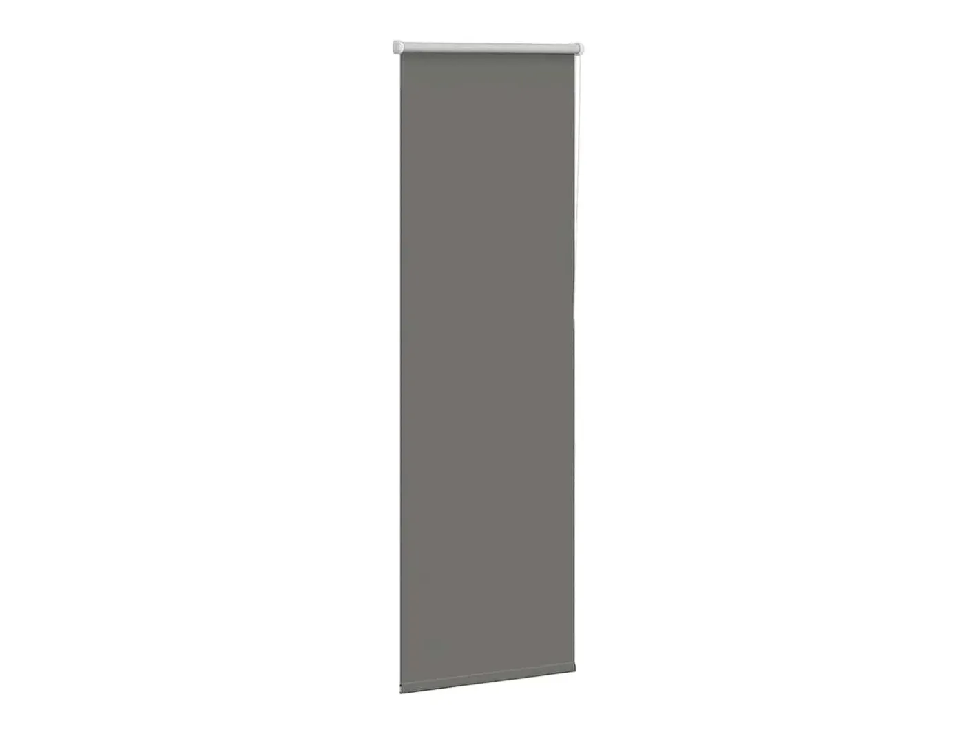 New Tejido para estor enrollable opaco ancho 55,7 cm poliéster Gris