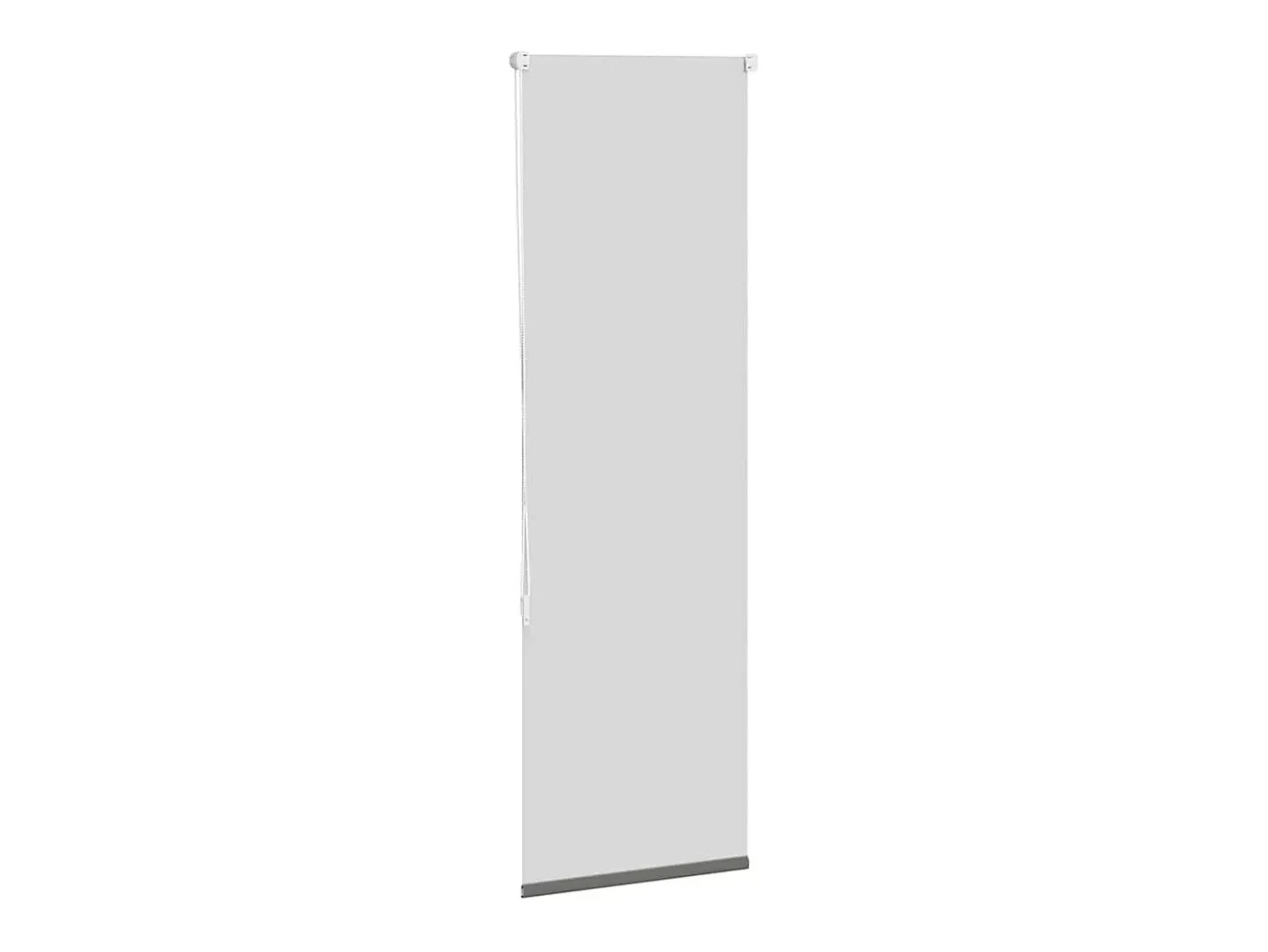 New Tejido para estor enrollable opaco ancho 55,7 cm poliéster Gris