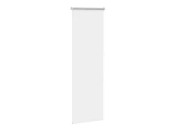 Tejido para estor enrollable opaco ancho 40,7 cm poliéster Blanco Hot
