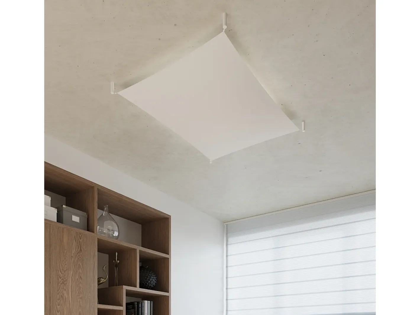 Outlet Sollux Lighting Tessuto Decorativo A Filo Bianco Chiaro G13 Tejido Rasante Decorativo Claro G13 Blanco