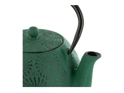 Tetera de hierro fundido Hanami esmeralda 1,2 L Verde Clearance