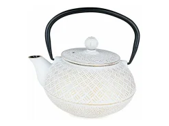 Tetera de hierro fundido Tamayuki blanca - 0,8L Blanco Discount
