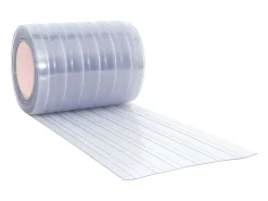Tira de cortina para puertas PVC 300x2,6 mm 25 m ES898359 Transparente Discount