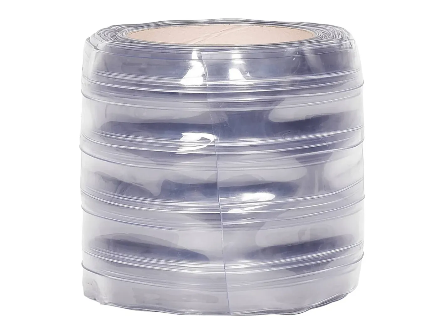 Ropa De Casa-Tira de cortina para puertas PVC 200x1,6 mm 25 m ES383117 Transparente