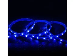 Ledkia Iluminación Exterior-Tira LED Exterior Solar 24V DC SMD2835 60 LED/m 50m IP65 Ancho 12 mm Corte 100 cm RGB Blanco
