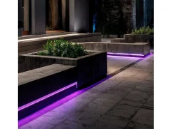 Ledkia Tira LED Exterior Solar 24V DC SMD2835 60 LED/m 30m IP65 Ancho 12 mm Corte 100 cm RGB Blanco Best