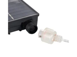 Ledkia Iluminación Exterior-Tira LED Exterior Solar 3.7V DC 30LED/m 5m IP65 Ancho 8mm Corte cada 3cm 4000K Neutro Blanco