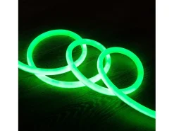 Hot Ledkia Tira LED Neón Regulable 220V Verde Circular 360 9W/m Corte 100cm IP67 a Medida 5 m Blanco