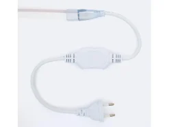 Sale Ledkia Tira LED Neón Regulable 220V SFLEX8 8W/m Corte 100cm IP65 a Medida Rosa 1 m Blanco
