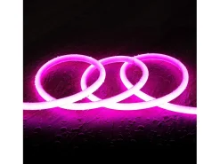 Ledkia Tira LED Neón Regulable 220V Circular SFLEX17 8W/m Corte 100cm IP65 a Medida Rosa 5 m Blanco Clearance