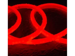 Hot Ledkia Tira LED Neón Regulable 220V Circular SFLEX14 8W/m Corte 100cm IP65 a Medida Rojo 3 m Blanco