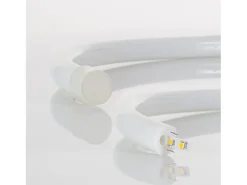 Outlet Ledkia Tira LED Neón Regulable 220V Rojo Circular 360 9W/m Corte 100cm IP67 a Medida 50 m Blanco