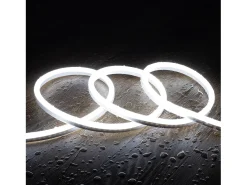 Outlet Ledkia Tira LED Neón Regulable 220V BOBINA 50m SFLEX8 8W/m Corte 100cm IP65 Frío Blanco