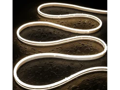 Ledkia Iluminación Exterior-Tira LED Neón 48V Bobina 50m 8W/m Corte 5cm IP65 NFLEX6 Neutro Blanco