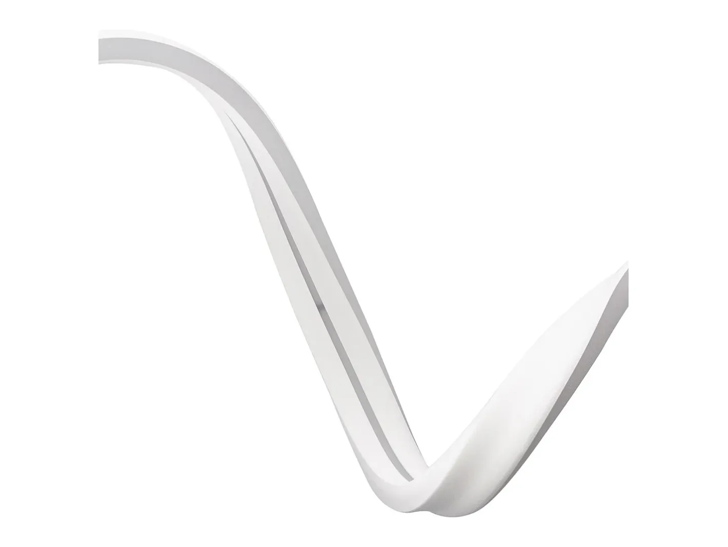 Clearance Ledkia Tira LED Neón 24V 9.5W/m Corte 5cm IP65 NFLEX6 a Medida Cálido 50 m Blanco