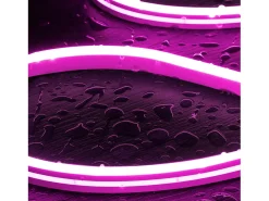 Clearance Ledkia Tira LED Neón 24V 8W/m FreeCut IP65 NFLEX6 a Medida Rosa 4 m Blanco