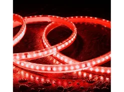 Hot Ledkia Tira LED Regulable 220V SMD 120 LED/m Color 8.5W/m Ancho 12mm Corte 20cm IP65 a Medida Rojo 3 m Blanco