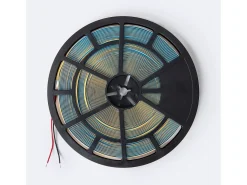 Ledkia Tira LED 24V COB 320 LED/m Bobina 20m 11W/m 1100lm/m Ancho 8mm Corte 10cm IP20 CRI90 4000K Neutro Blanco Discount