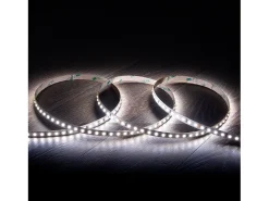 Ledkia Iluminación Exterior-Tira LED 24V SMD 120 LED/m 5m 16W/m 2000lm/m High Lumen Ancho 8mm Corte 5cm IP20 6000K Frío Blanco