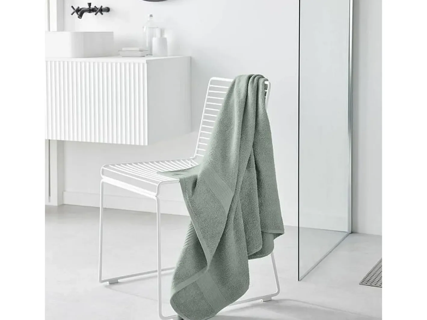 Today Ropa De Cama|Textil De Baño-Toalla de baño Azul claro 70 x 130 cm Verde almendra